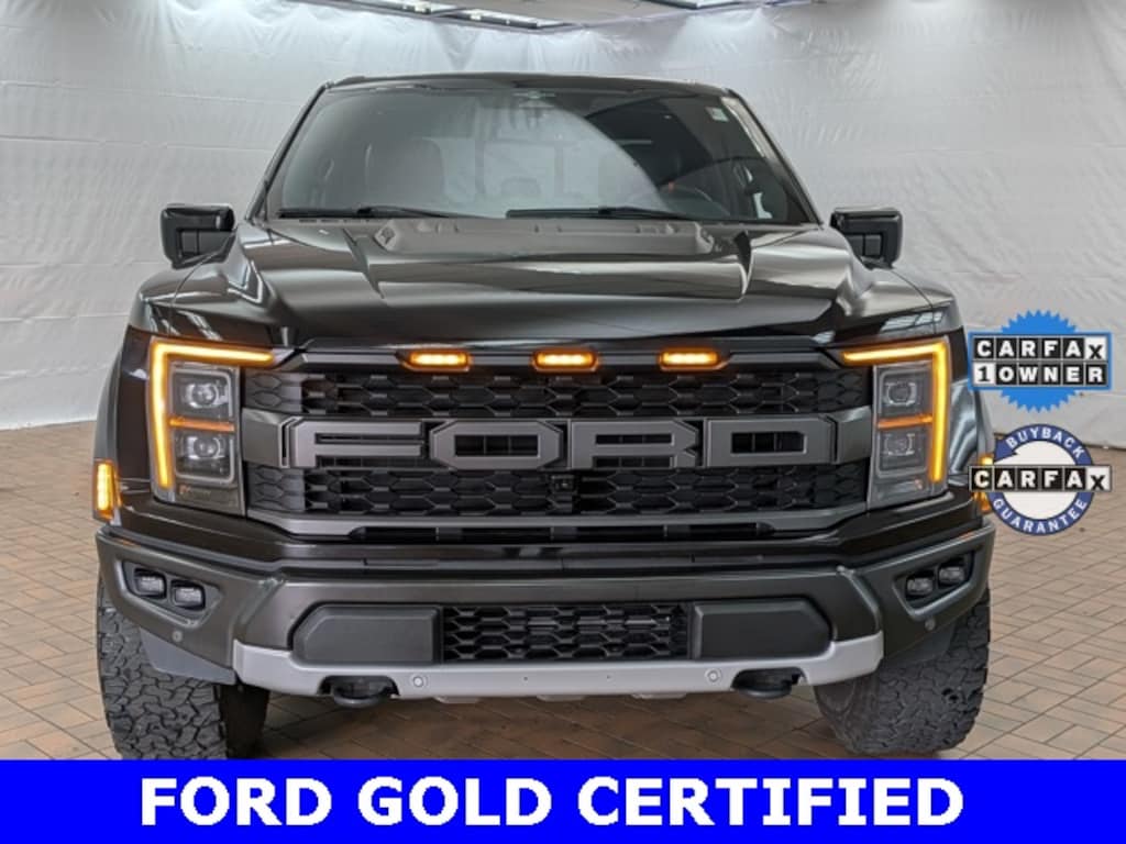 Certified 2023 Ford F-150 Raptor CREW CAB SHORT BED TRUCK