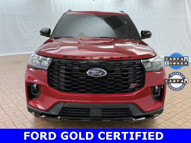 Certified 2025 Ford Explorer ST with VIN 1FMWK8GC2SGB23422 for sale in Merrillville, IN