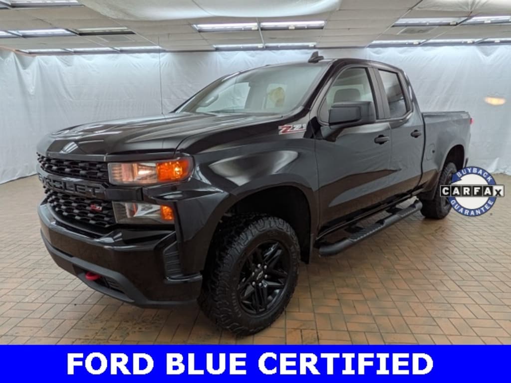 Certified 2020 Chevrolet Silverado Custom Trail Boss EXTENDED CAB SHORT BED TRUCK