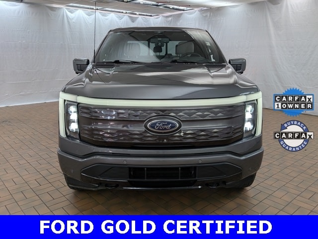 Used 2023 Ford F-150 Lightning Platinum with VIN 1FT6W1EV6PWG26811 for sale in Merrillville, IN
