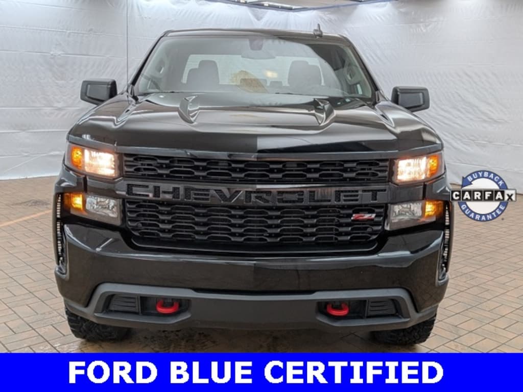 Certified 2020 Chevrolet Silverado Custom Trail Boss EXTENDED CAB SHORT BED TRUCK