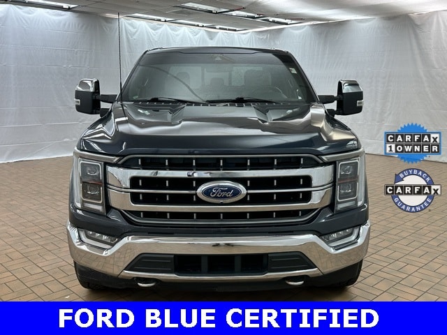 Certified 2021 Ford F-150 Lariat with VIN 1FTFW1EDXMFC01501 for sale in Merrillville, IN