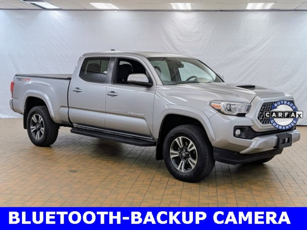 Used 2018 Toyota Tacoma TRD Sport Crew Cab Long Bed Truck