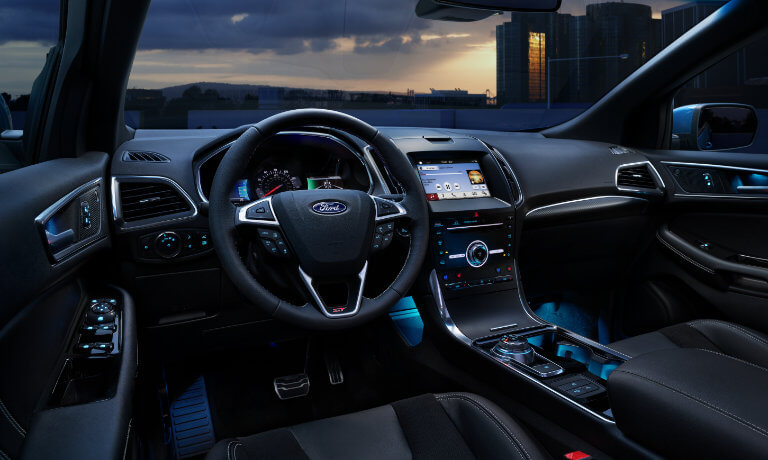 2020 Ford Edge interior infotainment view