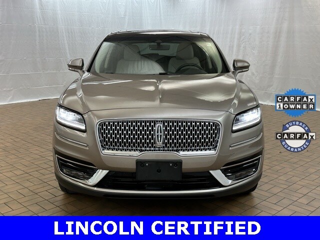 Certified 2019 Lincoln Nautilus Reserve with VIN 2LMPJ8LP8KBL23121 for sale in Merrillville, IN