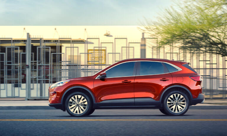 2020 Ford Escape exterior driving in city