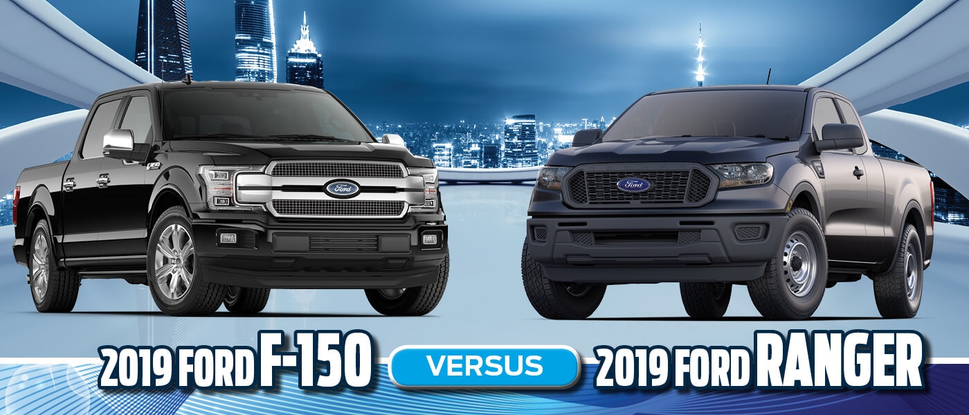 2019 Ford F-150 vs. Ford Ranger | Similarities & Differences