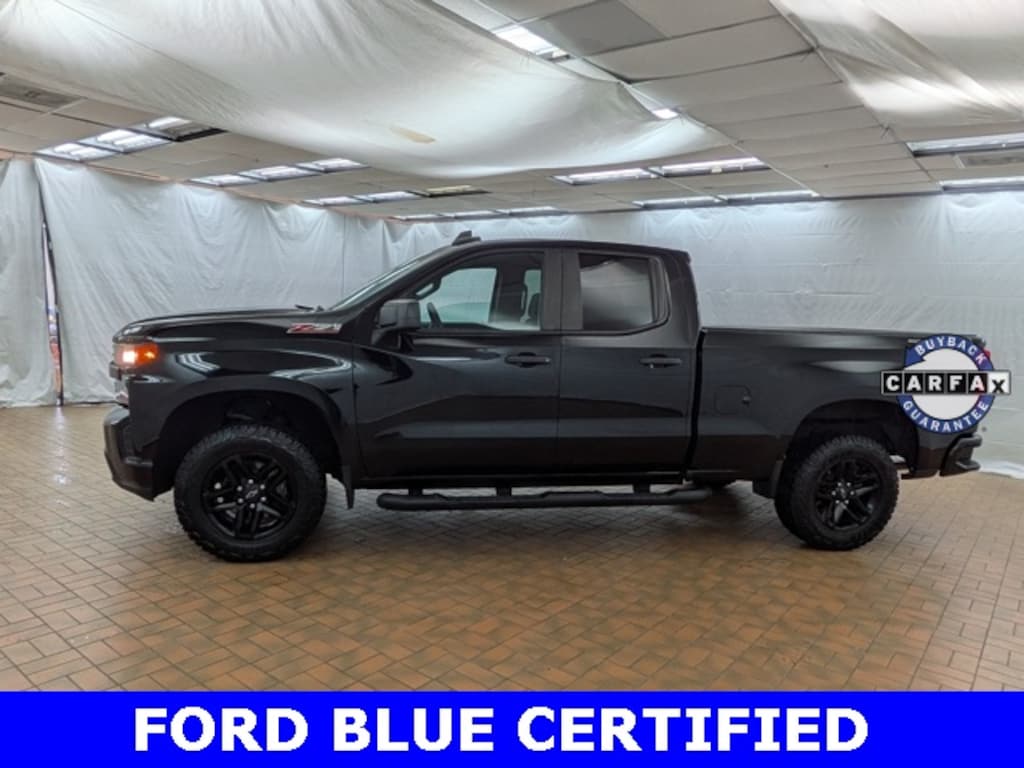 Certified 2020 Chevrolet Silverado Custom Trail Boss EXTENDED CAB SHORT BED TRUCK