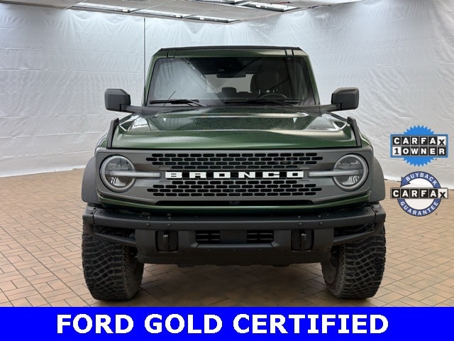 Certified 2024 Ford Bronco 4-Door Badlands with VIN 1FMEE9BH0RLA21341 for sale in Merrillville, IN
