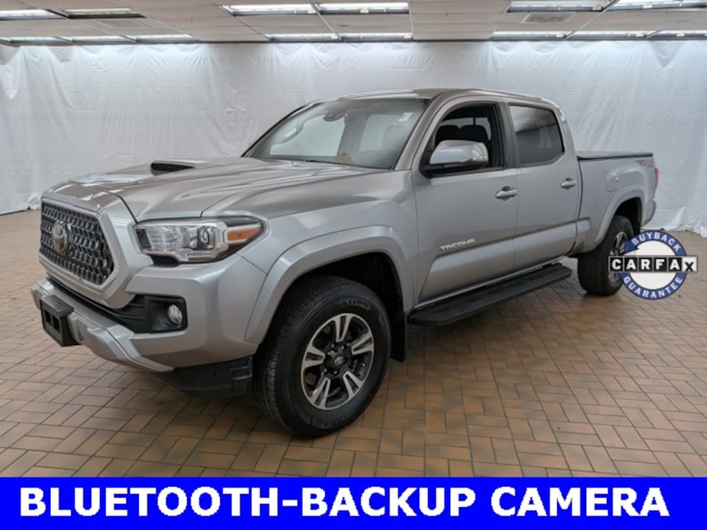 Used 2018 Toyota Tacoma TRD Sport Crew Cab Long Bed Truck