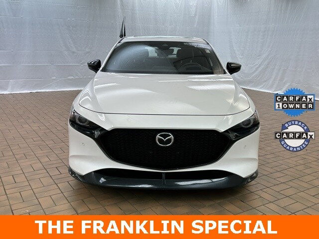 Certified 2021 Mazda Mazda3 Premium Plus with VIN JM1BPBNY6M1320986 for sale in Merrillville, IN