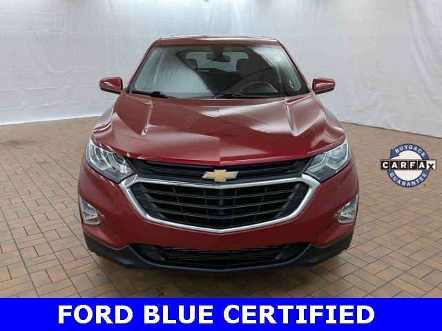 Certified 2018 Chevrolet Equinox LT with VIN 2GNAXJEV9J6235751 for sale in Merrillville, IN