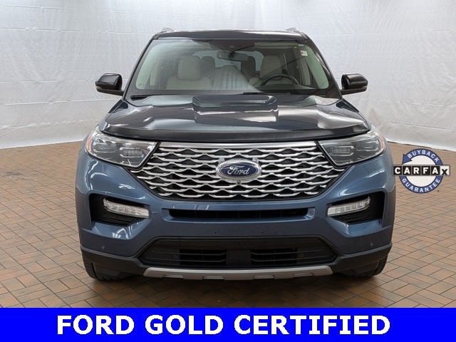 Used 2020 Ford Explorer Platinum with VIN 1FM5K8HC5LGA65169 for sale in Merrillville, IN