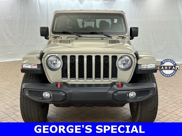 Used 2020 Jeep Gladiator Rubicon with VIN 1C6JJTBG9LL190677 for sale in Merrillville, IN