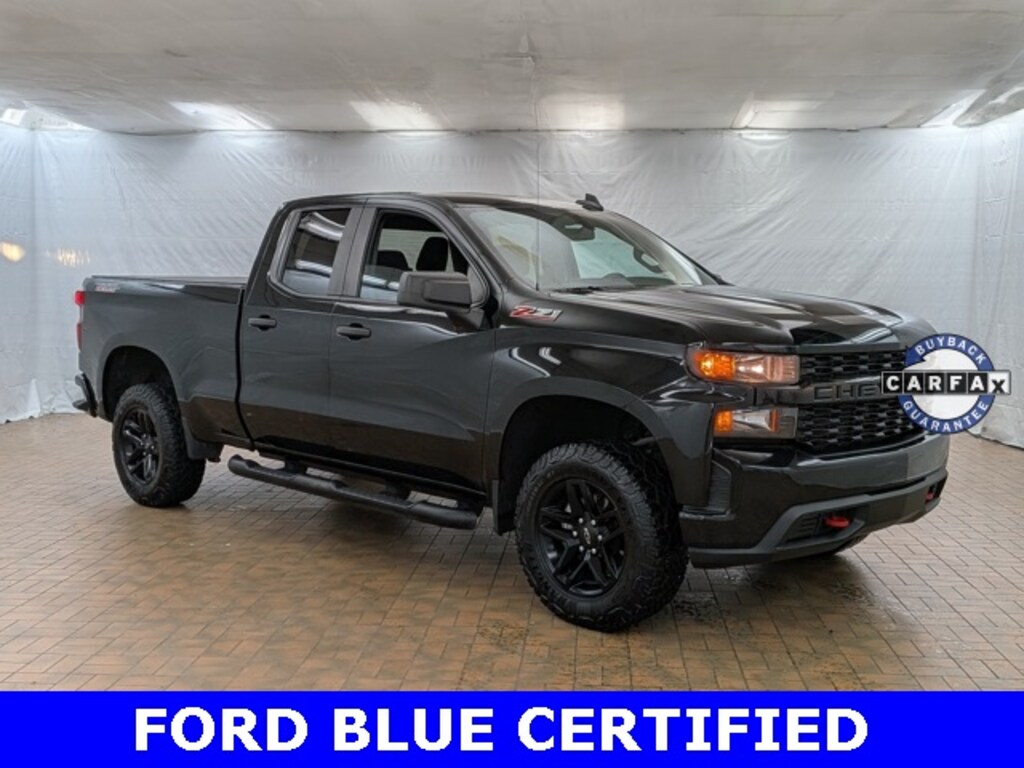 Certified 2020 Chevrolet Silverado Custom Trail Boss EXTENDED CAB SHORT BED TRUCK