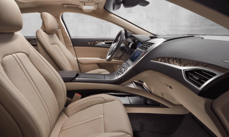 2019 Lincoln MKZ interior seat view