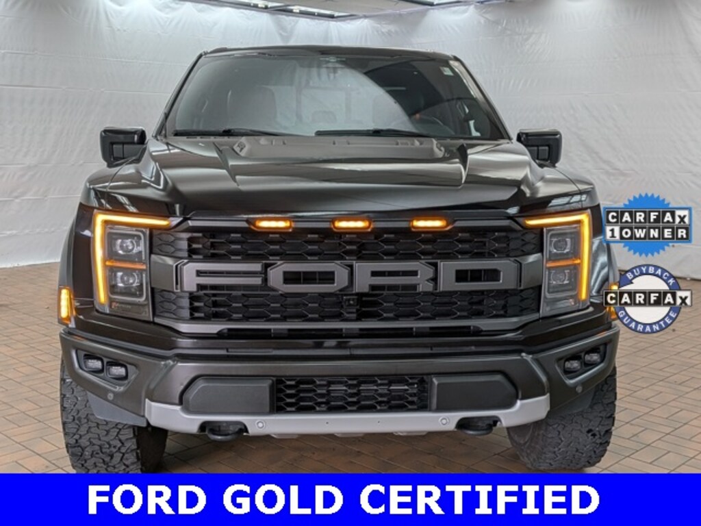 Certified 2023 Ford F-150 Raptor CREW CAB SHORT BED TRUCK