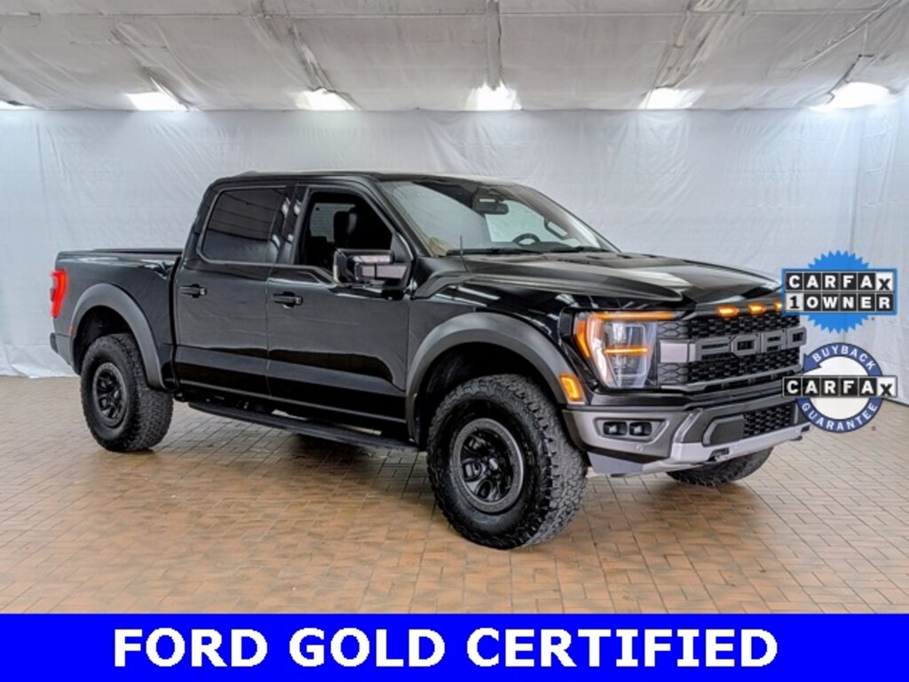 Certified 2023 Ford F-150 Raptor CREW CAB SHORT BED TRUCK