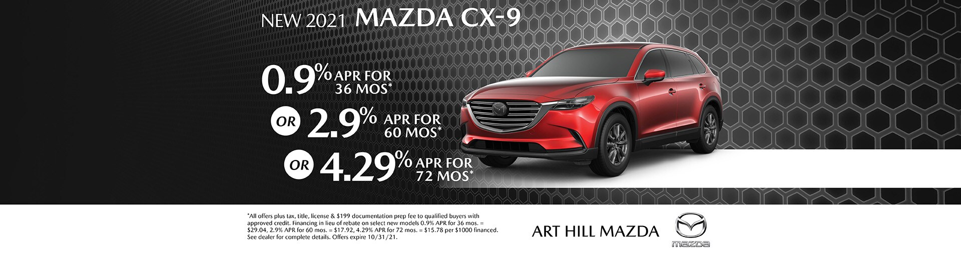 2021 Mazda CX9