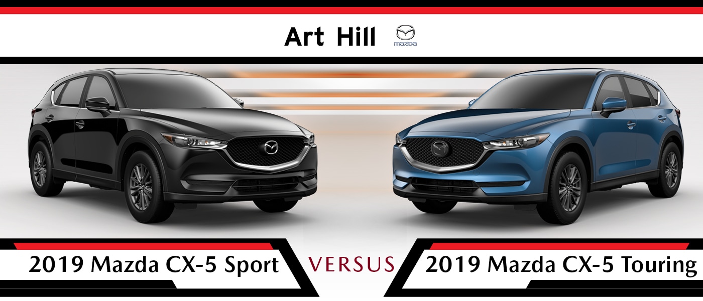 2019 Mazda CX5 Sport vs Touring near Merrillville, IN