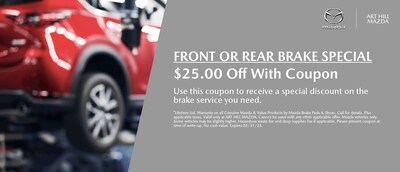 Front or Rear Brake Special Front or Rear Brake Special