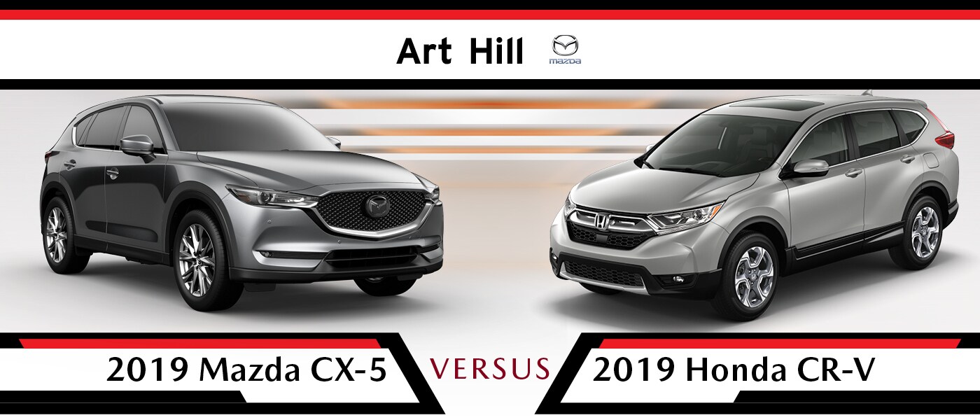 Honda CRV vs Mazda CX5 in Merrillville, IN Art Hill Mazda