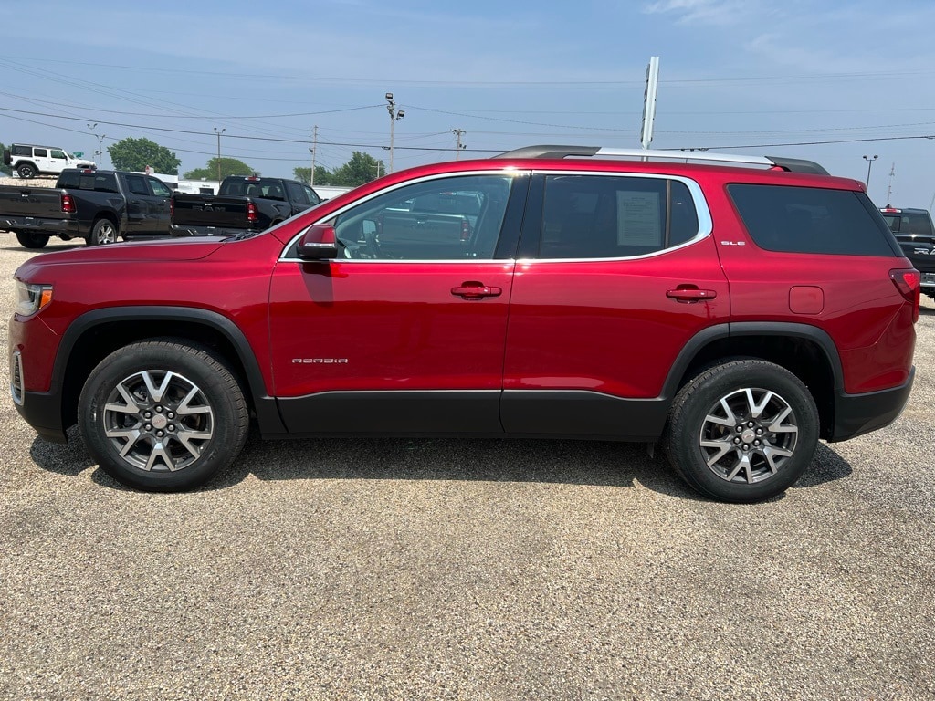 Used 2023 GMC Acadia SLE with VIN 1GKKNKL44PZ172482 for sale in Canton, IL