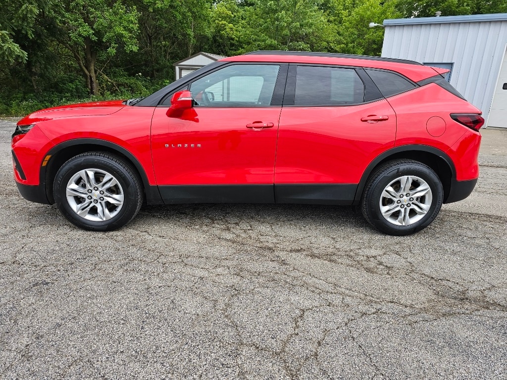 Used 2021 Chevrolet Blazer 2LT with VIN 3GNKBCRS0MS543072 for sale in Canton, IL