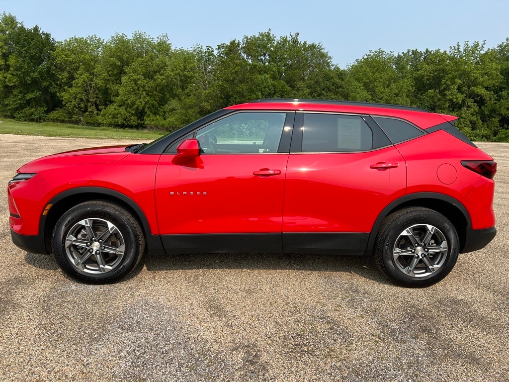 Used 2023 Chevrolet Blazer 2LT with VIN 3GNKBCR45PS187739 for sale in Canton, IL