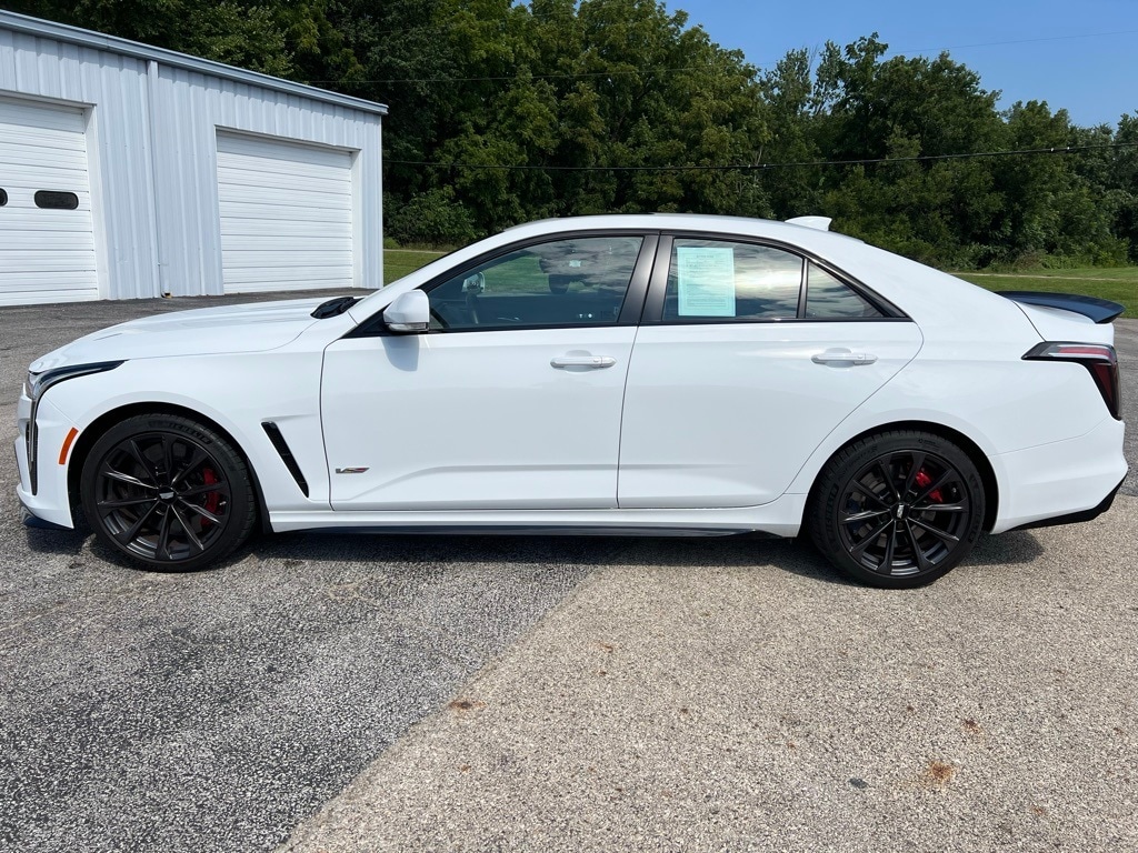 Used 2023 Cadillac CT4 V-Series Blackwing with VIN 1G6DL5RP3P0410293 for sale in Canton, IL