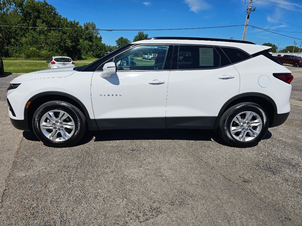 Used 2022 Chevrolet Blazer 2LT with VIN 3GNKBCR44NS231288 for sale in Canton, IL