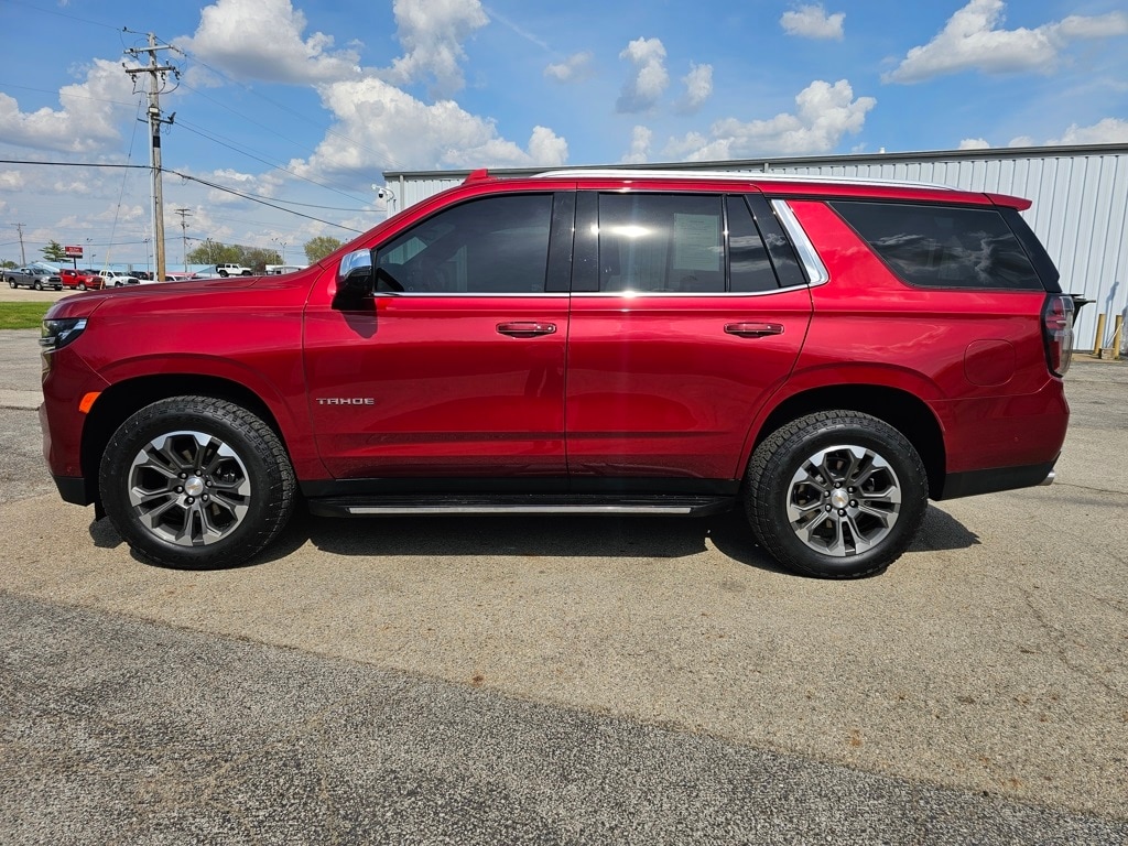 Used 2023 Chevrolet Tahoe Premier with VIN 1GNSKSKL3PR494549 for sale in Canton, IL