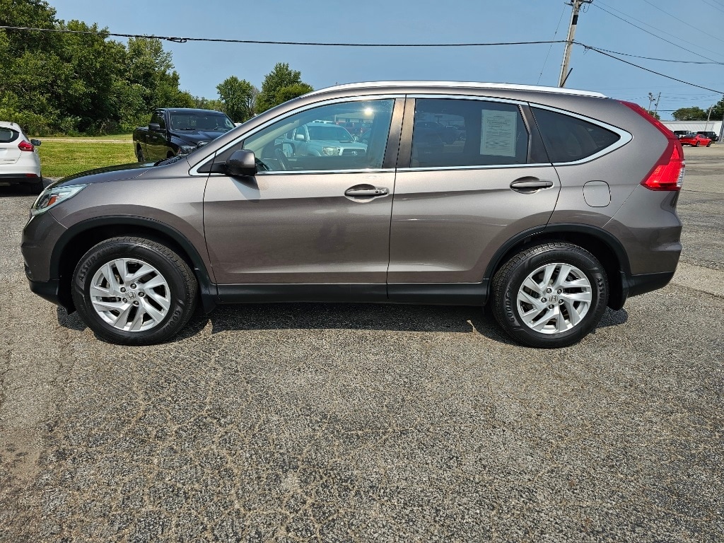 Used 2016 Honda CR-V EX-L with VIN 5J6RM4H75GL030957 for sale in Canton, IL