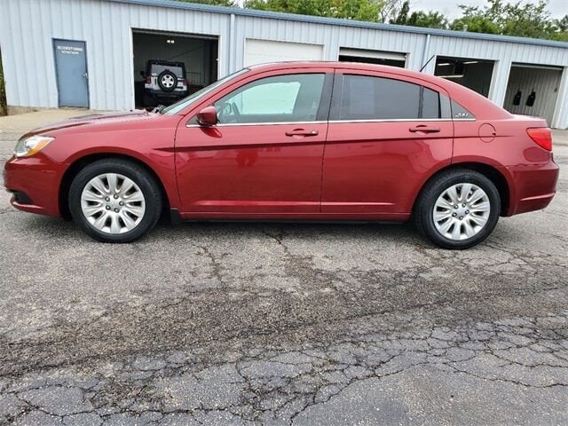 Used 2014 Chrysler 200 LX with VIN 1C3CCBAB3EN141692 for sale in Canton, IL