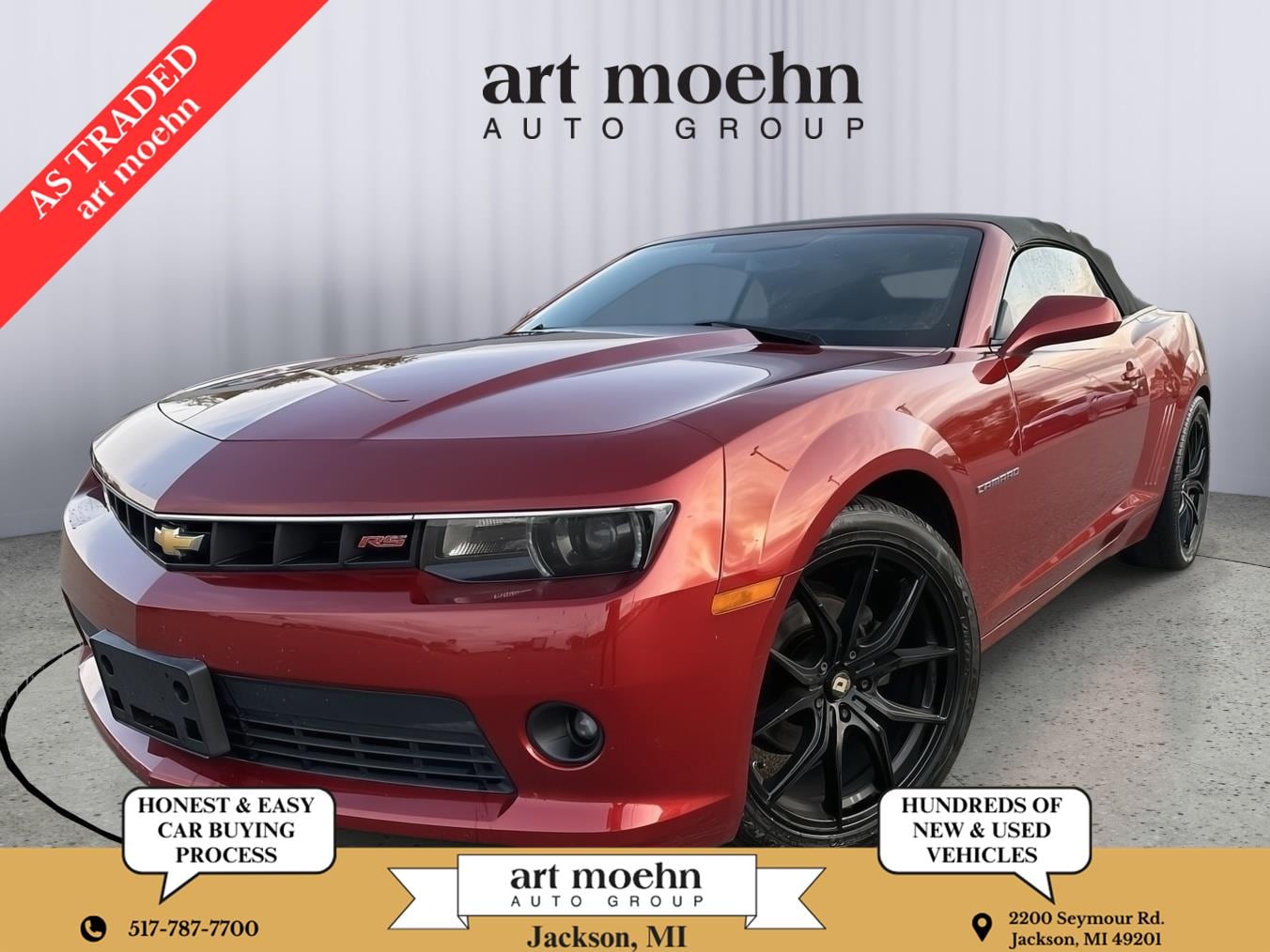 2015 Chevrolet Camaro 3.6 Convertible 2LT's photo