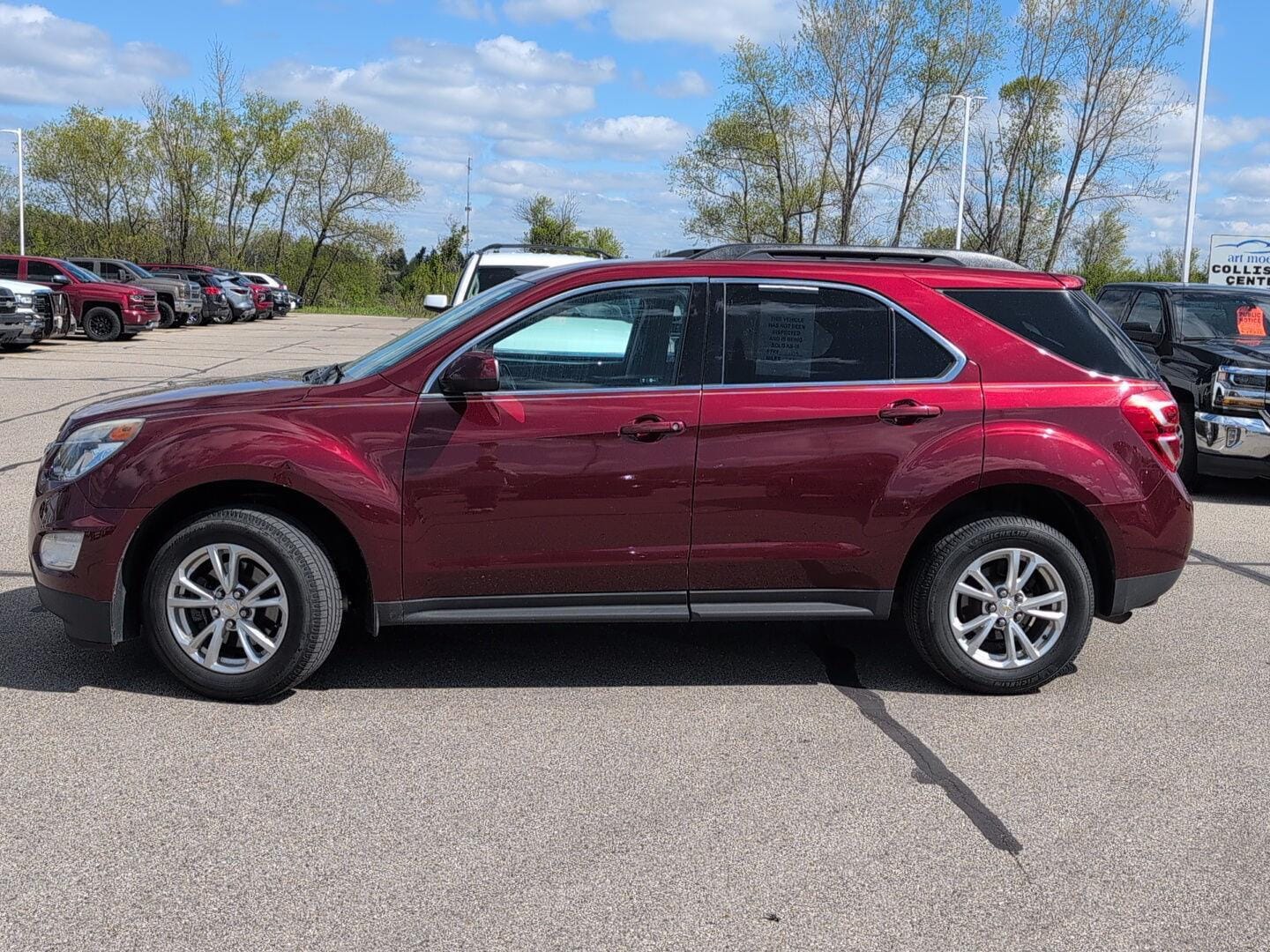 Used 2017 Chevrolet Equinox LT with VIN 2GNALCEK4H1565432 for sale in Jackson, MI