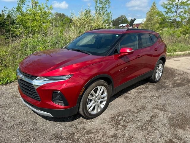 Used 2022 Chevrolet Blazer 3LT with VIN 3GNKBJRS7NS157822 for sale in Chelsea, MI