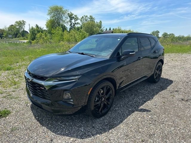 Used 2022 Chevrolet Blazer RS with VIN 3GNKBKRS7NS135230 for sale in Chelsea, MI