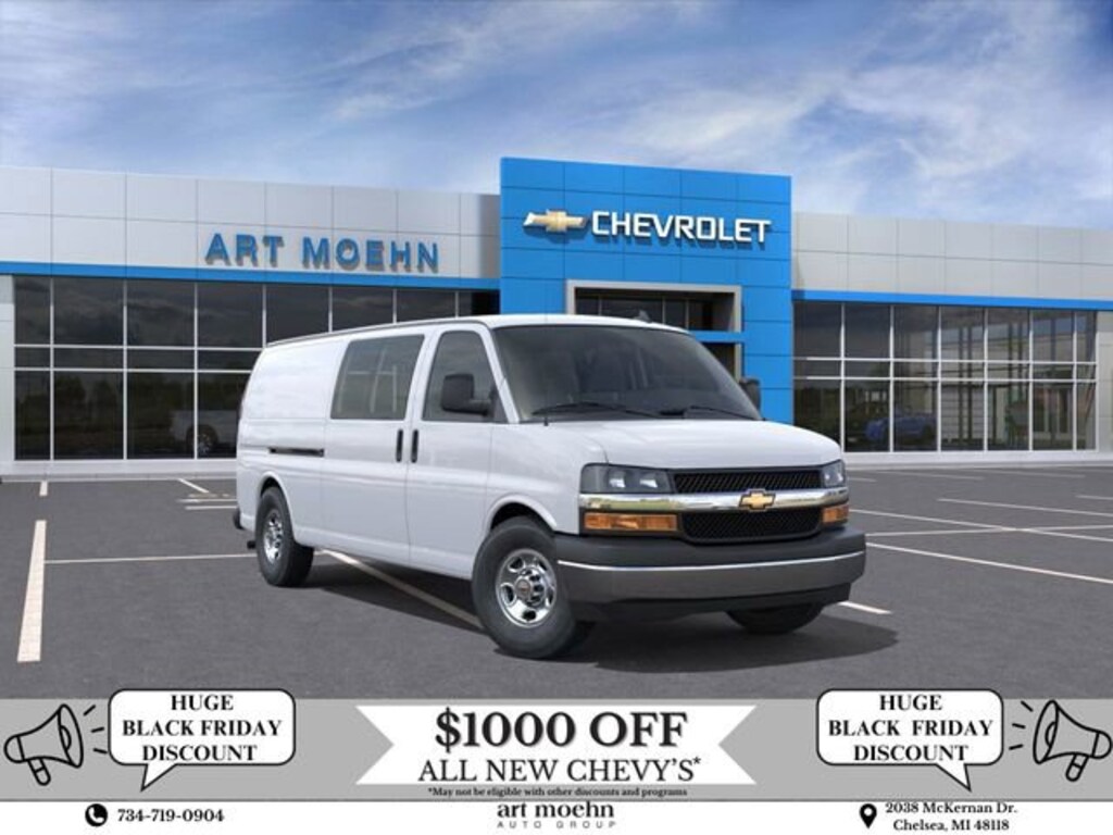 New 2025 Chevrolet Express Cargo 2500 WT Van