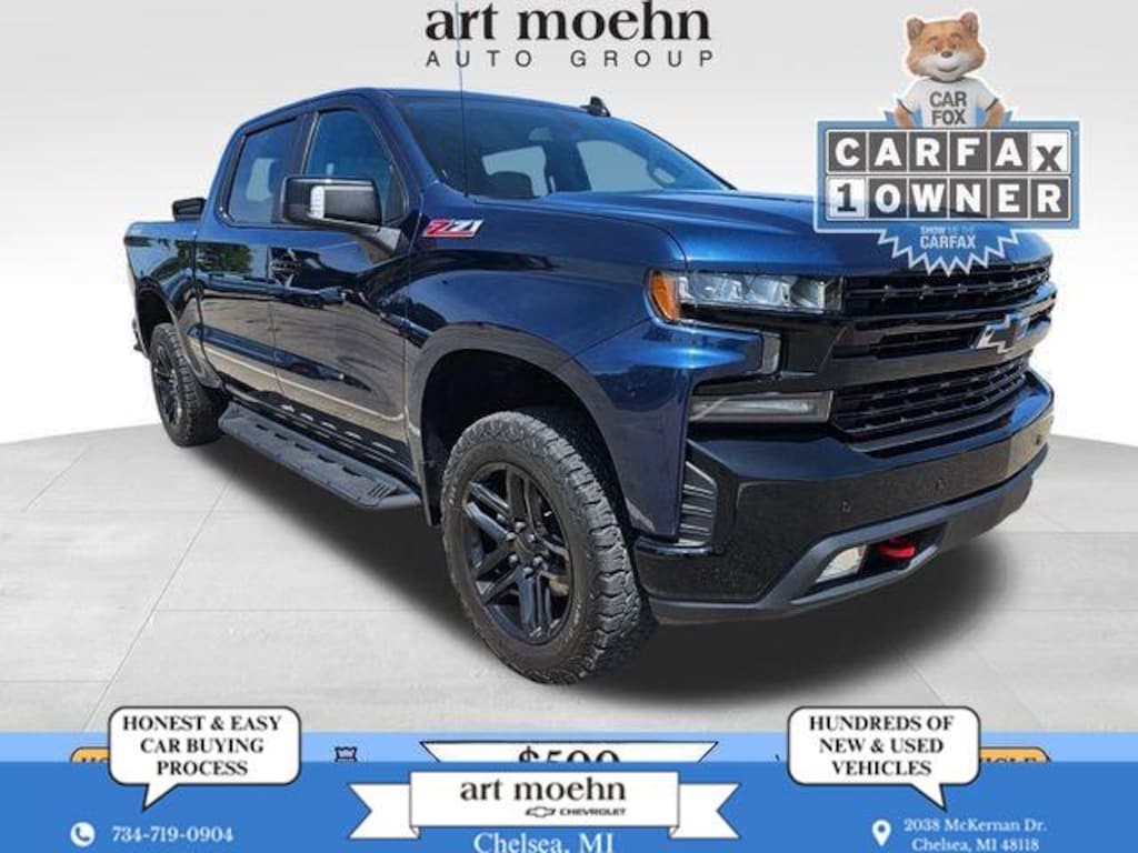 Used 2020 Chevrolet Silverado 1500 LT Trail Boss Truck