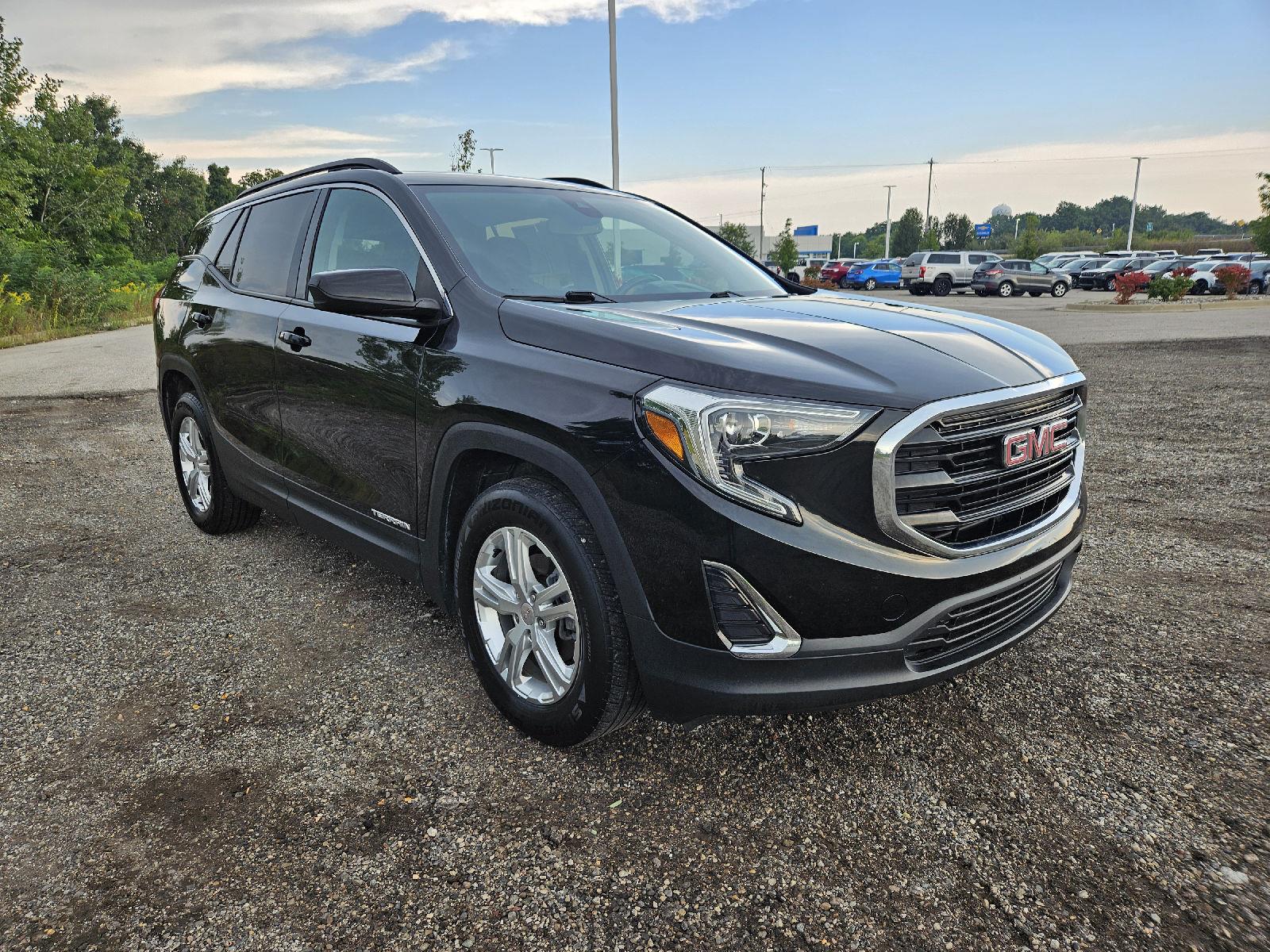 Used 2020 GMC Terrain SLE with VIN 3GKALMEV8LL189225 for sale in Chelsea, MI