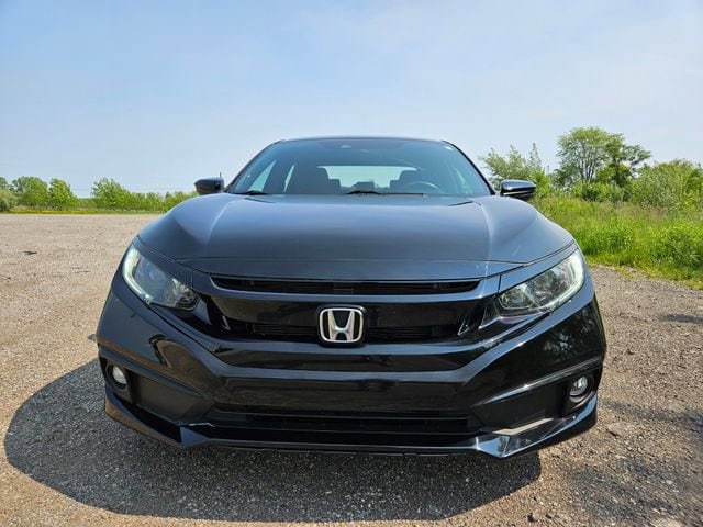 Used 2020 Honda Civic Sport with VIN 2HGFC2F86LH583587 for sale in Chelsea, MI