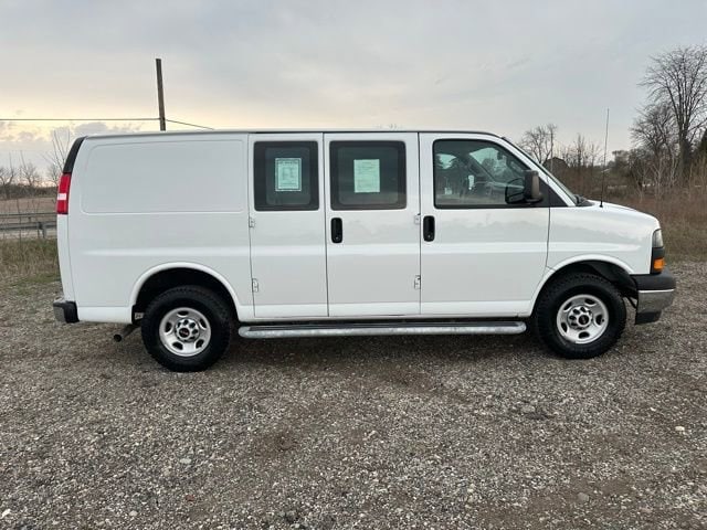 Used 2023 GMC Savana Cargo Work Van with VIN 1GTW7AFP7P1193686 for sale in Chelsea, MI