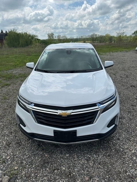 Used 2022 Chevrolet Equinox LT with VIN 3GNAXUEV4NL135379 for sale in Chelsea, MI