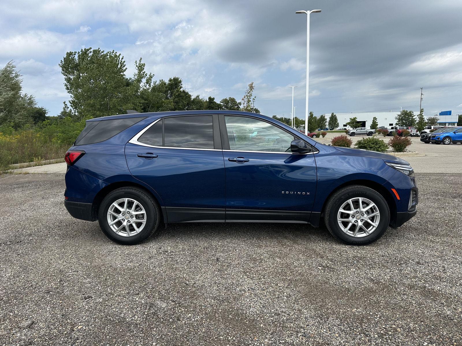 Used 2023 Chevrolet Equinox LT with VIN 3GNAXKEG1PS143938 for sale in Chelsea, MI