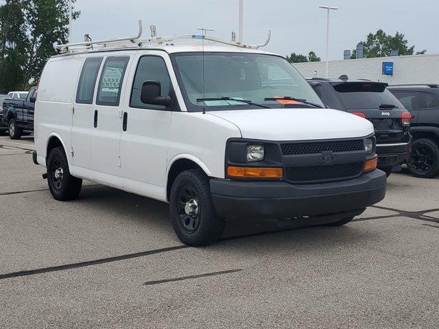 Used 2010 Chevrolet Express Cargo Work Van with VIN 1GCUGADX2A1179390 for sale in Jackson, MI