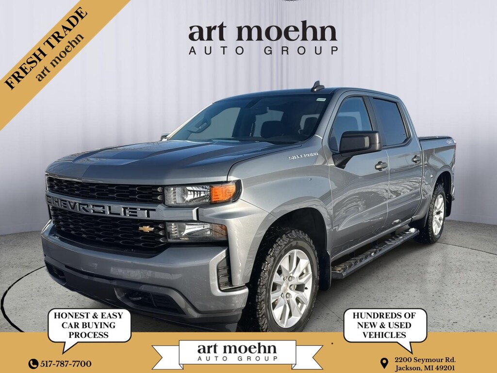 Used 2021 Chevrolet Silverado 1500 Custom Truck