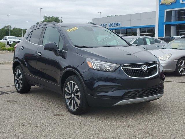 Used 2021 Buick Encore Preferred with VIN KL4CJESB2MB339319 for sale in Jackson, MI