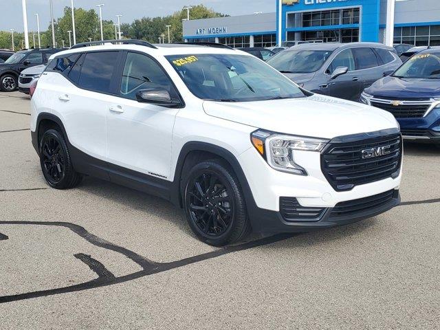 Used 2023 GMC Terrain SLE with VIN 3GKALMEG8PL119117 for sale in Jackson, MI