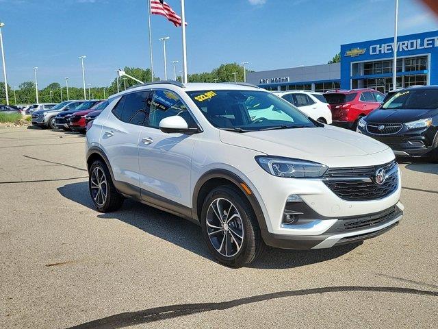 Used 2021 Buick Encore GX Essence with VIN KL4MMFSL0MB172498 for sale in Jackson, MI